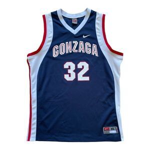 Vintage Nike Gonzaga Bulldogs Basketball Jersey #32 | XL